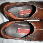 Men’s COLE HAAN Sz 8 M Brown Leather Slip On Casual Loafer Shoe’s~FREE SHIPPING!