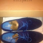 Cole Haan Lunargrand Blazer Blue size 9!