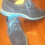 Cole Haan Lunargrand Blazer Blue size 9!