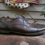 Timberland Boot Co. “Wodehouse Lost History” Brown Leather Oxford Shoes Size 9