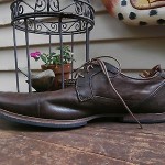 Timberland Boot Co. “Wodehouse Lost History” Brown Leather Oxford Shoes Size 9