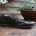 Timberland Boot Co. “Wodehouse Lost History” Brown Leather Oxford Shoes Size 9
