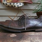Timberland Boot Co. “Wodehouse Lost History” Brown Leather Oxford Shoes Size 9