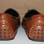 NIB COLE HAAN Men’s Papaya Brown NIKE Air Grant Driving Moccasin Shoe Size 7M