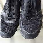 COLE HAAN NIKE AIR BLACK LEATHER CASUAL COMFORT Sneakers OXFORDS 13 M