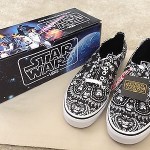 New Star Wars VANS x3Boba Fett Camo, Stormtrooper Bandana and A New Hope shoes!!