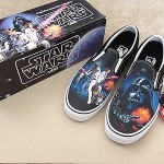 New Star Wars VANS x3Boba Fett Camo, Stormtrooper Bandana and A New Hope shoes!!