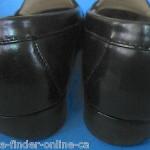 COLE HAAN Mens Black Leather Shoes, Slip on Tassel Loafers Size 10.5