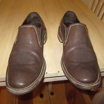 Cole Haan Nike Air Canton Leather Slip On Mens Shoes  9.5 M Brown