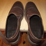 Cole Haan Nike Air Canton Leather Slip On Mens Shoes  9.5 M Brown