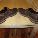 Cole Haan Nike Air Canton Leather Slip On Mens Shoes  9.5 M Brown