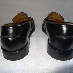 Men’s COLE HAAN Black LEATHER Classic Slip-On Penny Loafer Casual Shoes – 10.5M