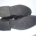 Men’s COLE HAAN Black LEATHER Classic Slip-On Penny Loafer Casual Shoes – 10.5M