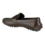 Cole Haan Air Grant Penny Loafer Shoes Nike Air Dark Brown Leather 9.5 BLEMISHED