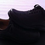 MEN’S COLE HAAN “CONNER” BLACK OXFORD NIKE AIR WALKERS SHOES SIZE 9.5 WORN 2x