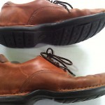 COLE HAAN Mens Sz 9 M Brown Leather Oxford Lace Up Sport Casual Shoes Sneakers