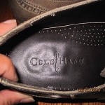 COLE HAAN /NIKE AIR MENS GREEN LEATHER LACE-UP OXFORD SHOES SIZE 9 M