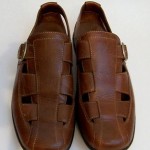 NWOB Men’s COLE HAAN Neruda Fisherman Sandals Shoes Sz 7.5M VIBRAM Soles