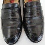 Cole Haan City Black Mens Shoes 11.5 D Leather Loafers Slip On Penny Very Good