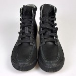 $275 NIB Diesel Dack Black High Top Suede/Fabric Sneaker Shoes EUR 40.5 USA 8 D