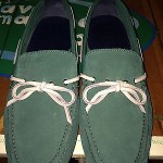 Cole Haan Mens Shoes $148 NEW Air Grant Teal Blue Suede Lavendar 10 M