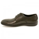 Men’s Hugo Boss casual oxfords brown leather shoes sz 9
