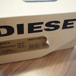 NEW DIESEL MENS SZ 8.5 Smatch S Fashion Sneaker Vaporous Grey/Bright White Shoes
