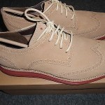New Cole Haan Lunargrand WingTip Milkshake Suede Size 12 M