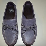mens cole haan nike air loafers 8.5 leather slip on shoe $109