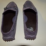 mens cole haan nike air loafers 8.5 leather slip on shoe $109