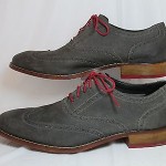 Cole Haan AIR COLTON Casual Leather Wingtip Oxford Dark Gray Sz 11M EUC!!