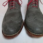 Cole Haan AIR COLTON Casual Leather Wingtip Oxford Dark Gray Sz 11M EUC!!