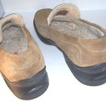 mens 12 M 12M COLE HAAN lined LOAFERS leather SLIP ON SHOES slippers NIKE AIR
