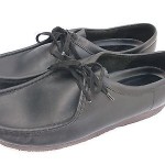 New Mens Clarks Originals Wallabee Low Black Leather Shoes Size 14 Medium