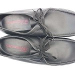 New Mens Clarks Originals Wallabee Low Black Leather Shoes Size 14 Medium