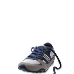 DIESEL Mens GUNNER SNEAKERS Shoes 7.5 (40.5) Gray/Blue New