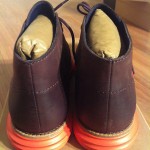 Cole Haan Lunargrand Chukka Men Shoes Leather Boots Chestnut Carotene Nike Brown