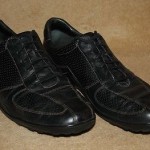 Men’s COLE HAAN Casual Oxfords, Black Leather – Size 12 M