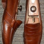 GENUINE COLE HAAN BROWN LEATHER PENNY LOAFERS SIZE 11.5 D! EXCEPTIONAL!