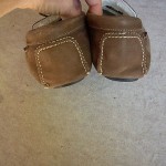 Cole Haan Leather Brown men shoes Loafers Sz 10M Pre-owned