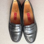 COLE HAAN 12 Black PENNY Loafer Leather COUNTRY Mens Shoes DRIVER Slip ON Mocass
