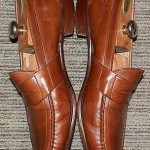 GENUINE COLE HAAN BROWN LEATHER PENNY LOAFERS SIZE 11.5 D! EXCEPTIONAL!