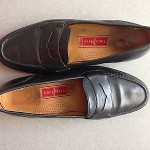 COLE HAAN 12 Black PENNY Loafer Leather COUNTRY Mens Shoes DRIVER Slip ON Mocass