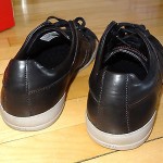 NIB Men’s HUGO BOSS Starros Black Shoes leather sneakers size 9 US, 8 UK, 42 EU