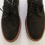 New Men Cole Haan Air Franklin Nike Air Black Suede Leather Lace-Up Shoes/Sz 9M
