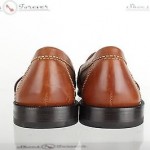 Mens Cole Haan Stylish Brown Leather Loafers Shoes Sz. 9.5 M NEW