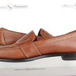 Mens Cole Haan Stylish Brown Leather Loafers Shoes Sz. 9.5 M NEW