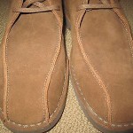 CLARKS Men’s Suede Tan Camel Desert Casual Lace Shoes Size US 12