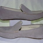 Cole Haan Air Somerset Vntian Driving Shoes/Loafers, Opal Grey Suede, 11, New