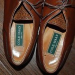 VTG COLE HAAN WOVEN LEATHER LACE UP SHOES MENS 12M MADE IN USA RARE EUC!